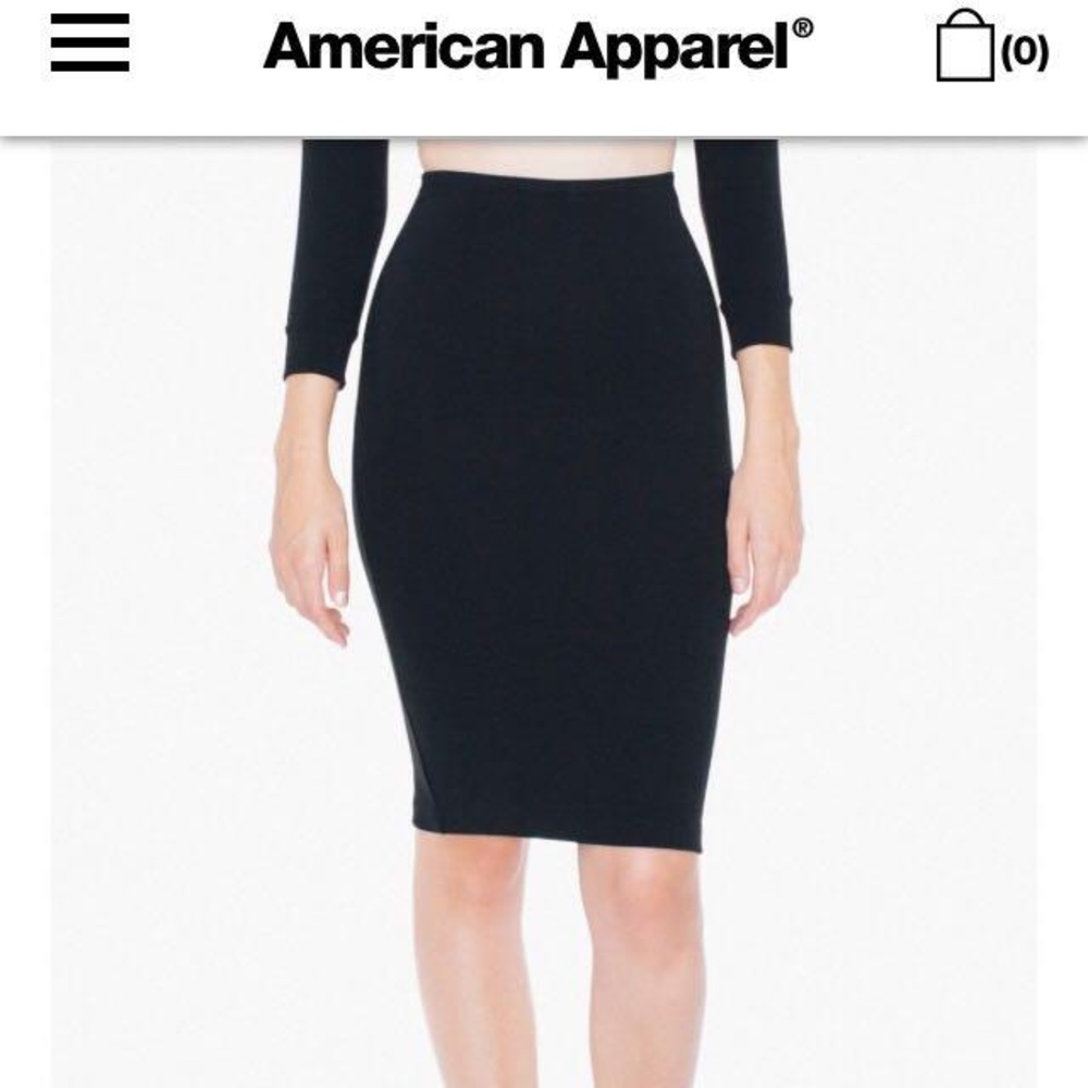 American Apparel Pencil Skirt